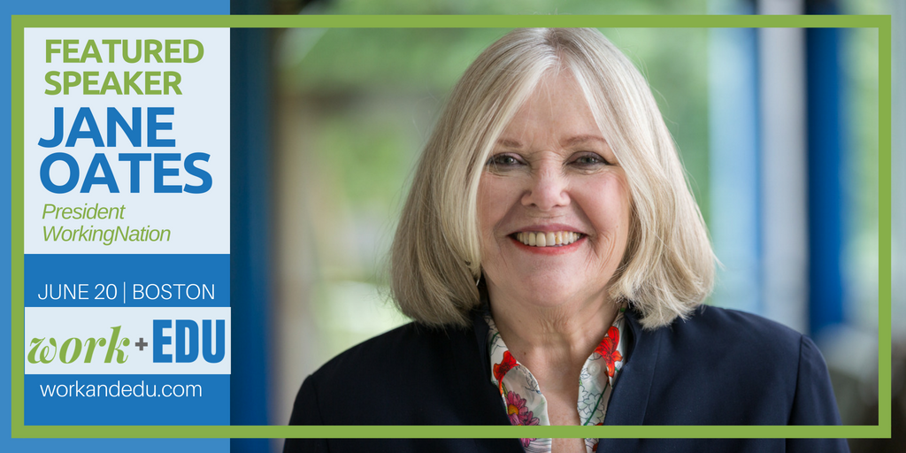 The WorkingNation president will deliver a keynote speech on solving the talent shortage at EdTech Times' work+EDU event on June 20.