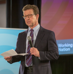 WorkingNation was founded in 2016 by Art Bilger as a response to the looming unemployment crisis brought on by rapid technological change.