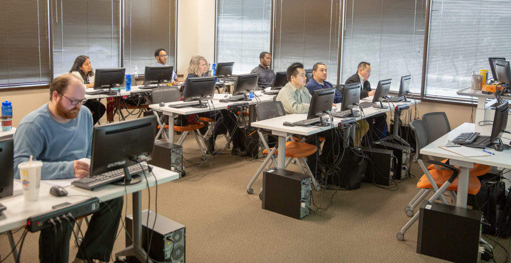 Students learn the fundamental computer skills and soft skills to prepare for the CompTIA A+ certification.