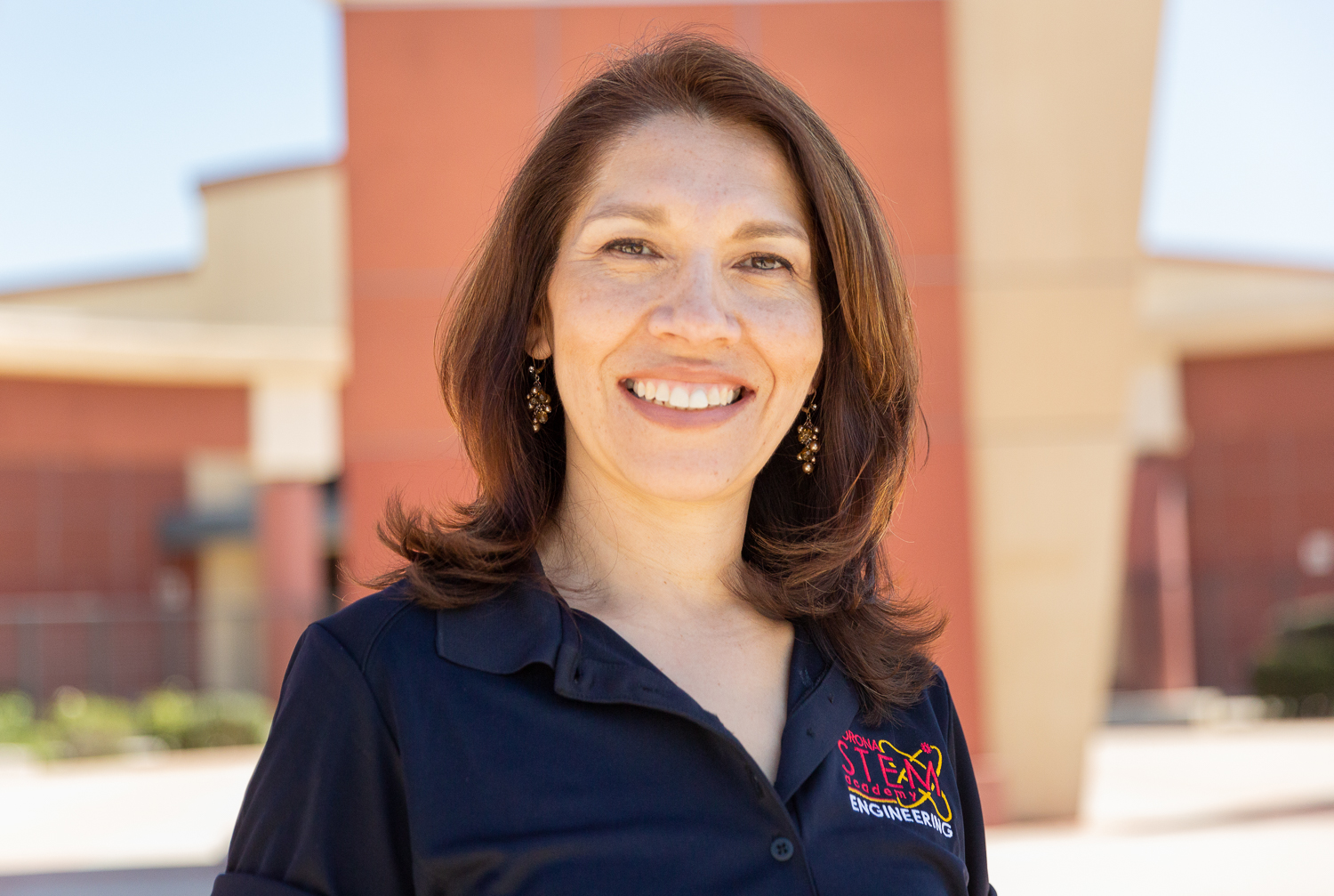 Head shot of Erika Parker, long-term substitute teacher and EnCorps Fellow.