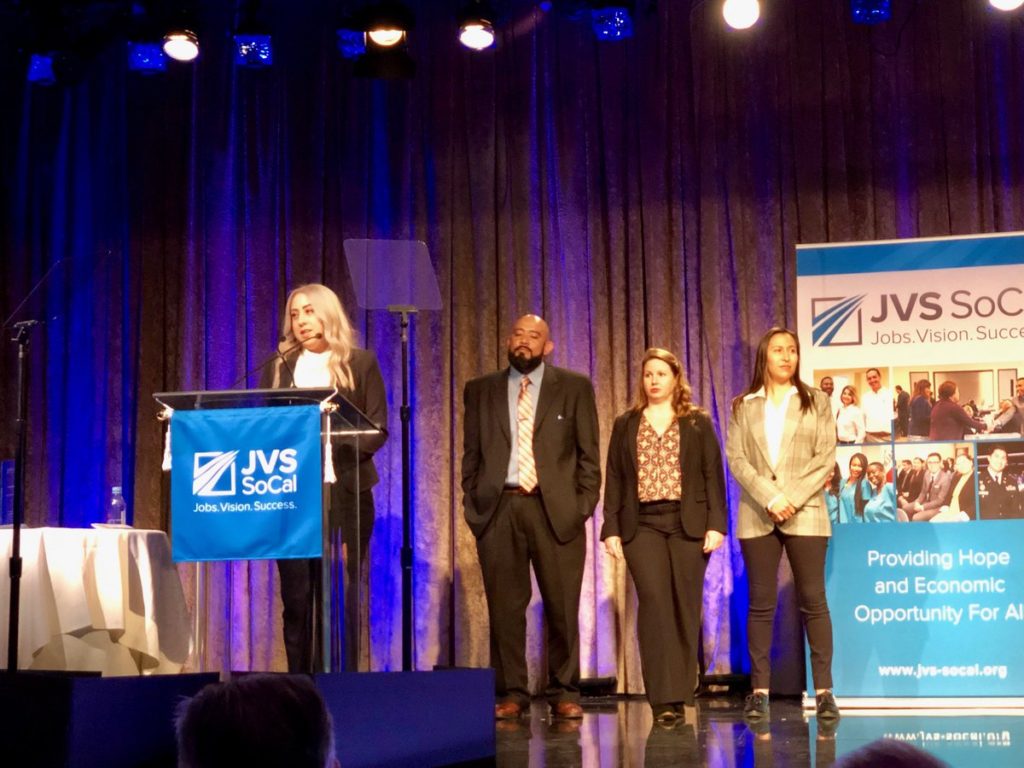 Janet Romero shared her experience going through the JVS BankWork$ program.