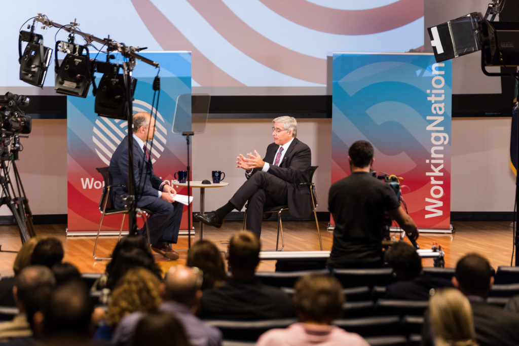 Photo of the Work-based learning Town Hall in Boston.