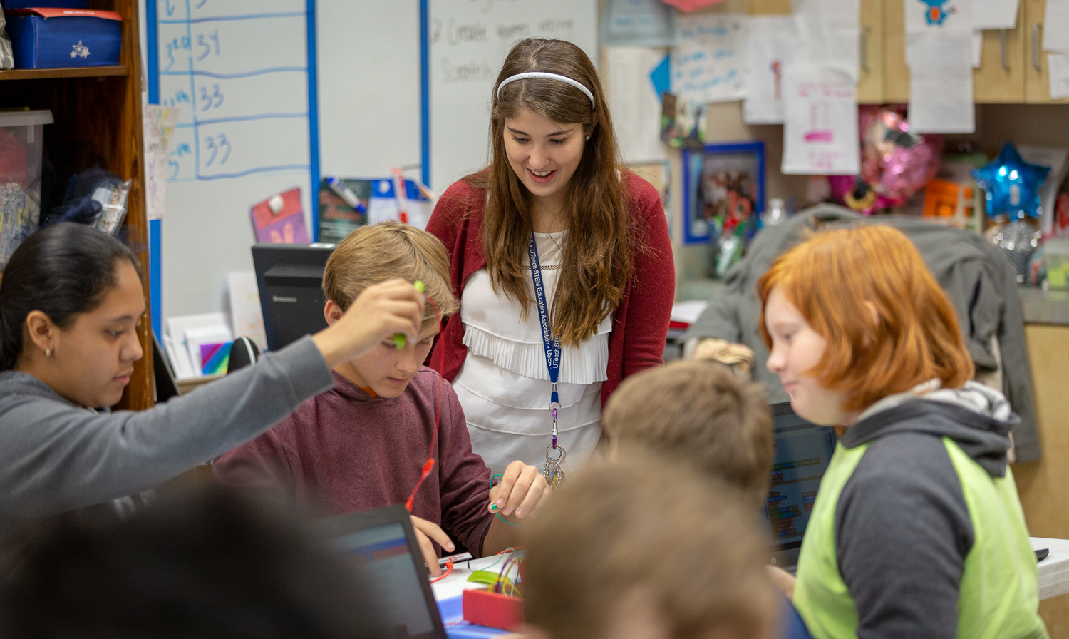 Lowery at work at NYOS Charter School