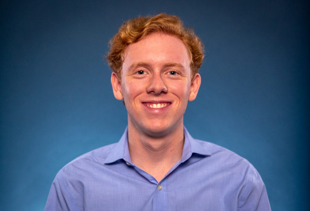 UTeach student and University of Texas at Austin junior Garrett Mott.