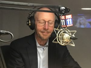 Paul Irving during podcast