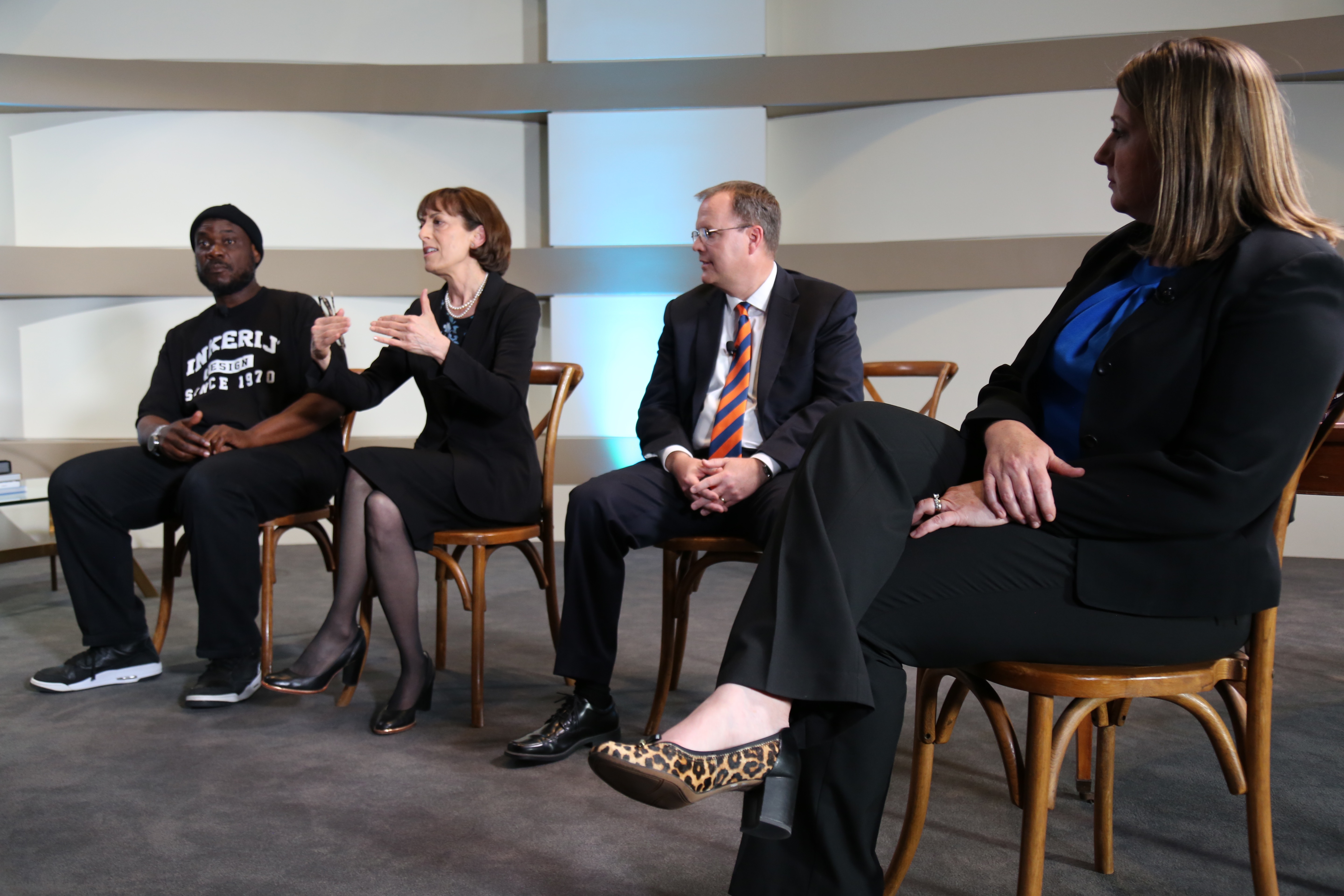 Katherine Moore speaks at The Table: Faith at Work.