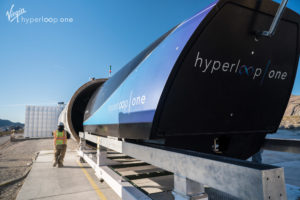 Virgin Hyperloop One pod