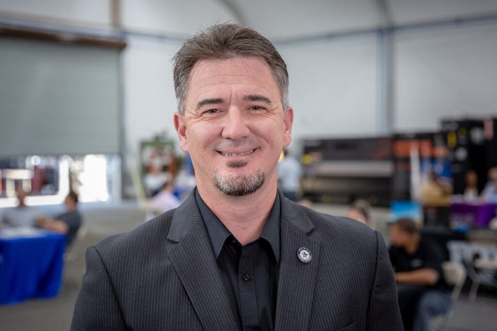 John Jones, Executive Director of Development for Workshops for Warriors.