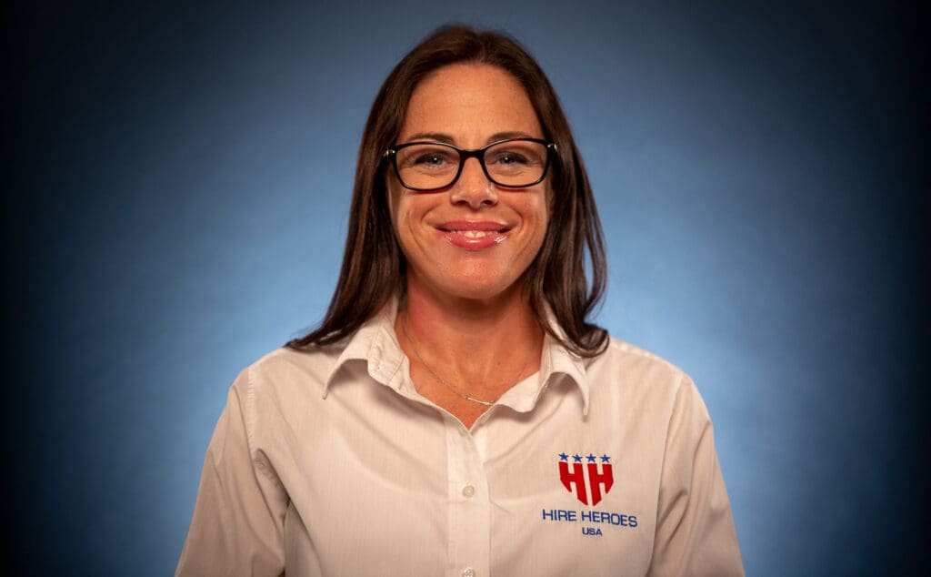 Photo of Amy Dodson from Hire Heroes USA.