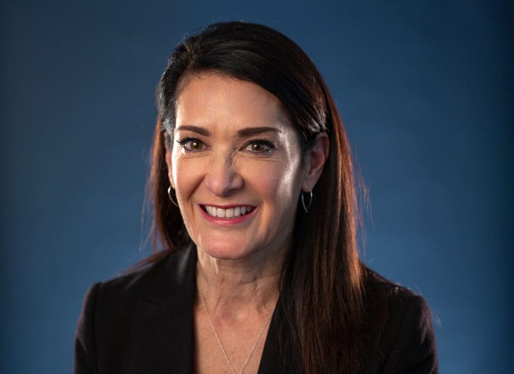 Cindy Brown was part of the team which brought the Qualcomm Thinkabit Lab model to Porterville, Calif.