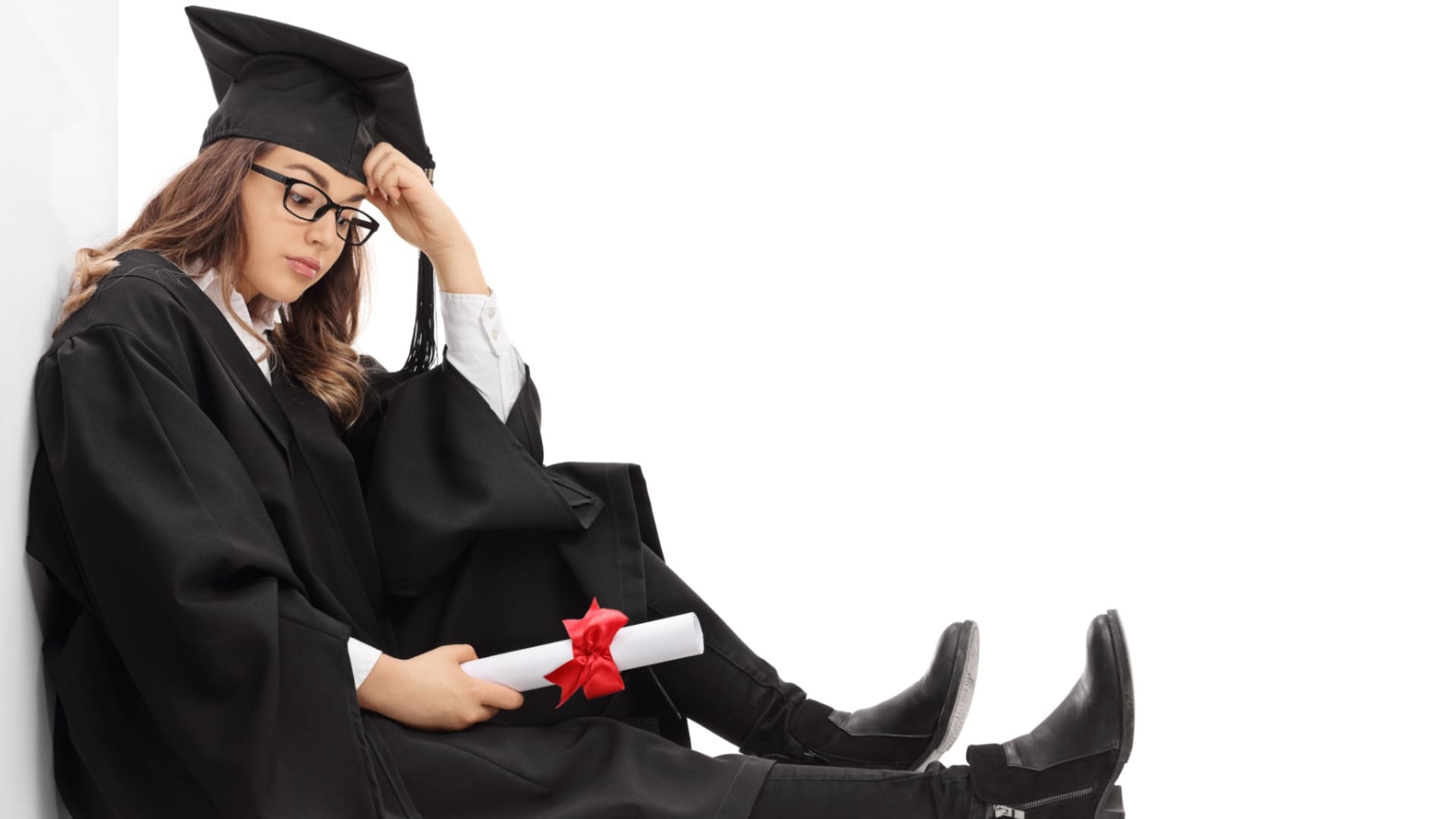 College graduate worrying about lack of work experience