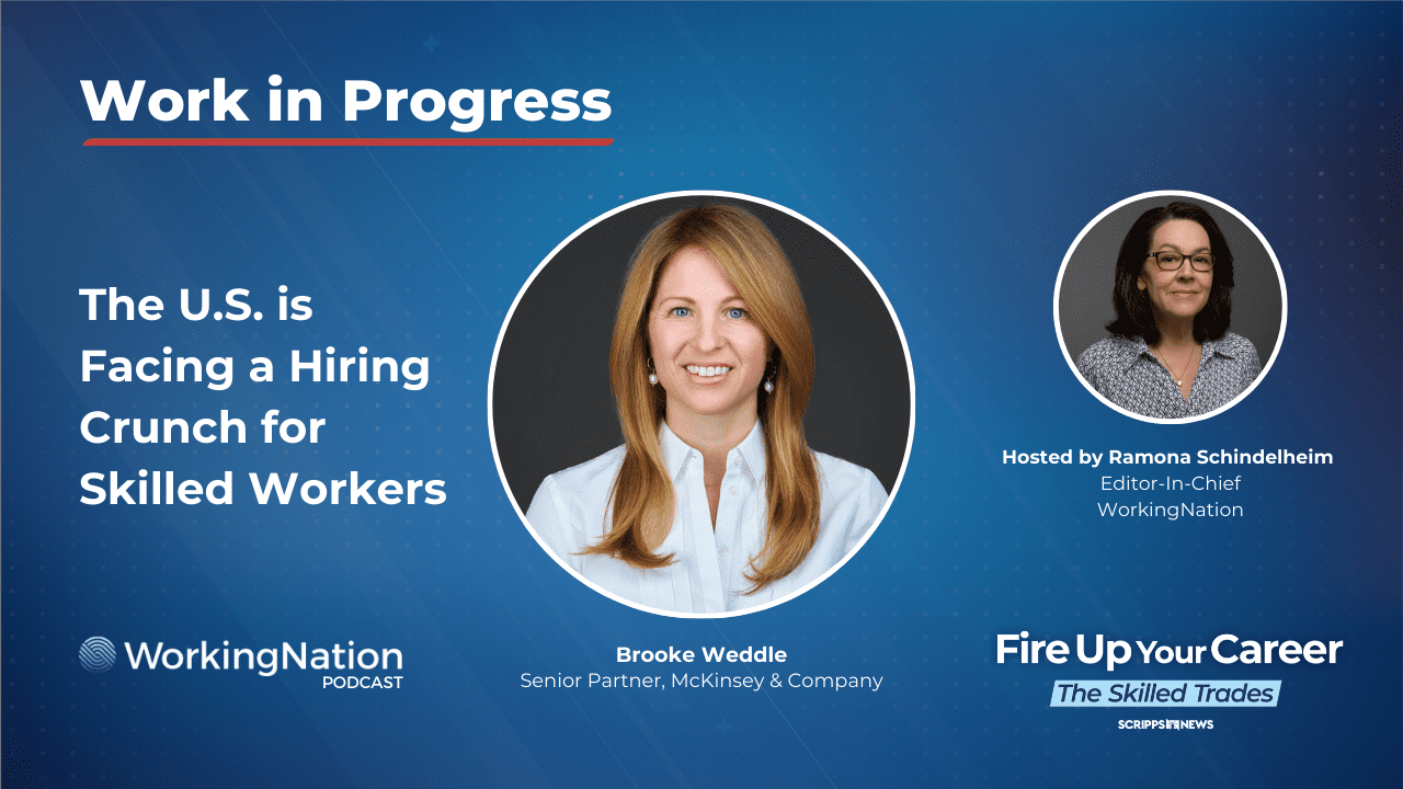 Skilled Trades worker shortage discussion on the Work in Progress podcast