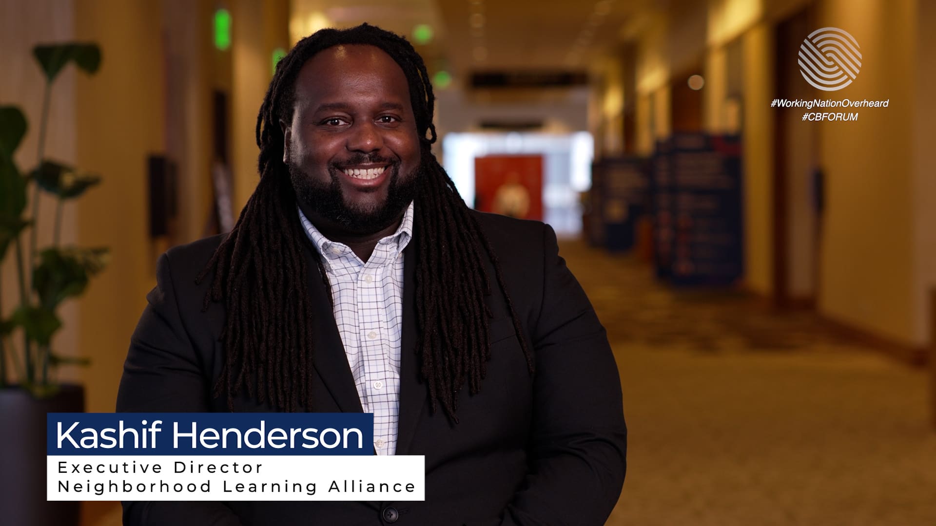 Kashif Henderson, Neighborhood Learning Alliance, talks to WorkingNation Overheard at College Board Forum 2024 about the importance of community and industry partnerships