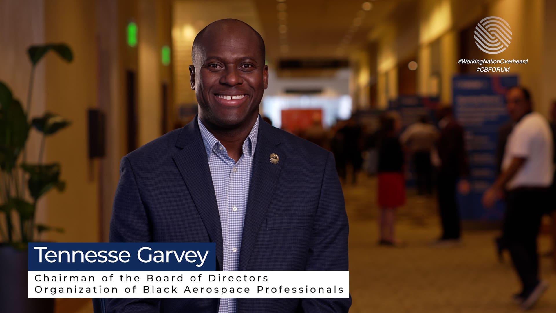 Tennesse Garvey, Organization of Black Aerospace Professionals, talks to WorkingNation at College Board Forum on how they are working to increase Diversity in the aerospace industry