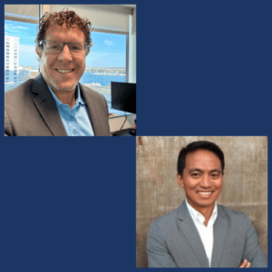 Stephen Keck and Christopher Cruz, U.S. Coast Guard