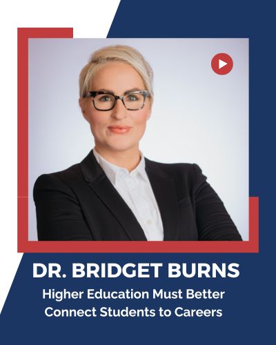 Dr. Bridget Burns, CEO, University Innovation Alliance and member of the WorkingNation advisory board discussed the future of work 2025