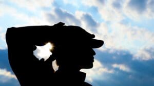 Female veteran