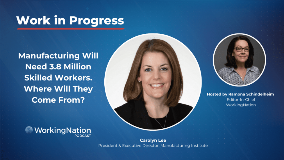 WorkingNation interview with Carolyn Lee Manufacturing Institute