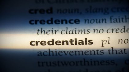 Credentials
