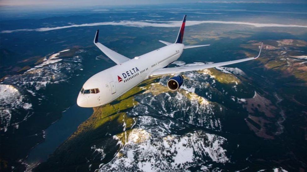 Delta jet airborne