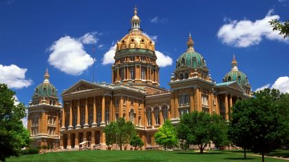 Des Moines Iowa State Capitol