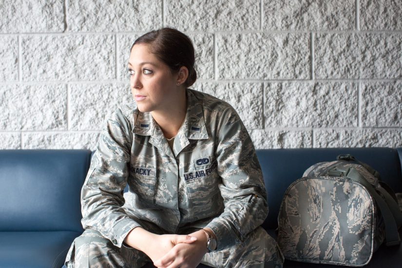 Enlisted Female Airforce Soldier