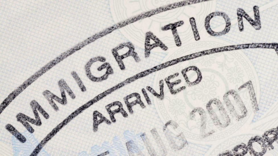IMMIGRATION STAMP