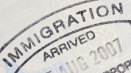 IMMIGRATION STAMP