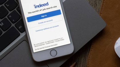 INDEED PHONE APP