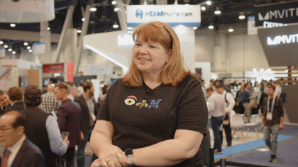 IBM Global Neurodiversity Advancement Leader Natalia Lyckowski talking about neurodiversity and technology with WorkingNation at CES 2024