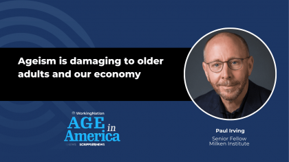 Paul Irving Milken Institute on ageism