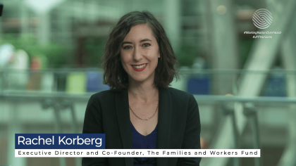 Rachel Korberg of The Families and Workers Fund on economic mobility
