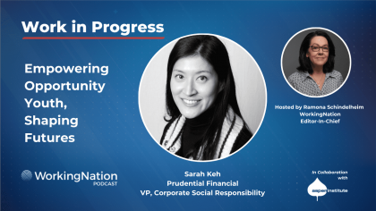 Workforce development and opportunity youth - Prudential Financial Sarah Keh