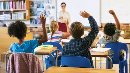 TEACHER IN CLASSROOM