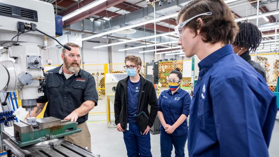 BMW Rising Scholars apprentices (Photo: Fred Rollison)