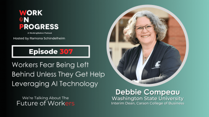 Workers fear being left behind left behind unless they get help leveraging AI technology. A conversation with Debbie Compeau, interim dean of Carson College of Business