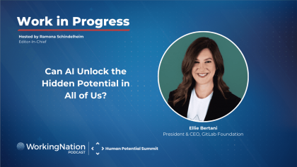 Ellie Bertani GitLab Foundation joins the Work in Progress podcast to discuss AI