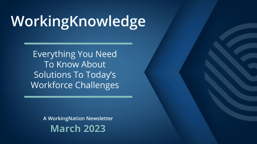 WorkingKnowledge March 2023