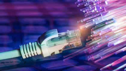 fiber optics network