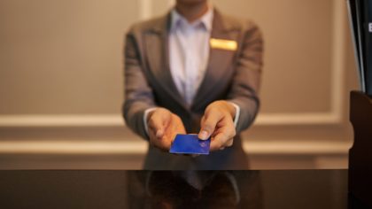 hotel reception