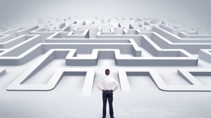 job search maze