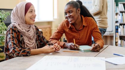 language learning students