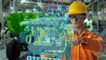 Engineering use augmented mixed virtual reality integrate artifi