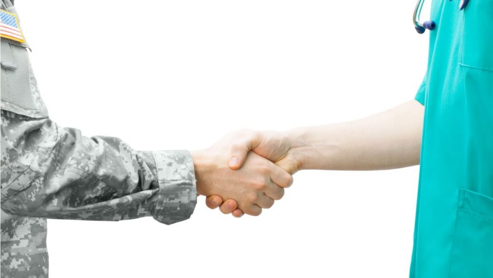 veteran and medical person