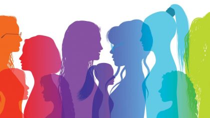 women silhouettes